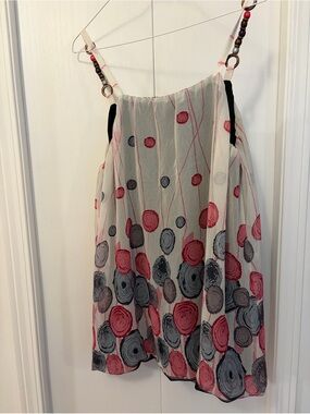 Cream Soda Beaded bubble top ptp 19-22”